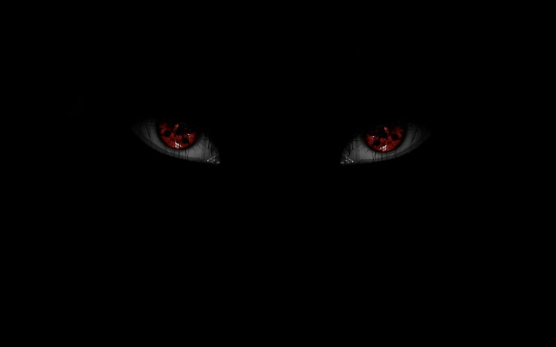 Eyes, creepy, black, eye, HD wallpaper