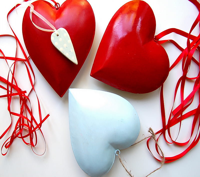 Romantic Hearts, love, valentine, HD wallpaper | Peakpx