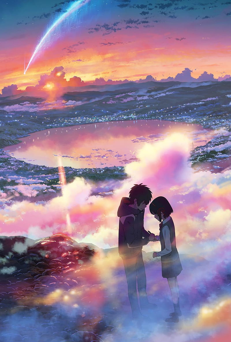 Anime Your Name. (1080x2340) Mobile Wallpaper  Name wallpaper, Your name  wallpaper, Anime wallpaper phone