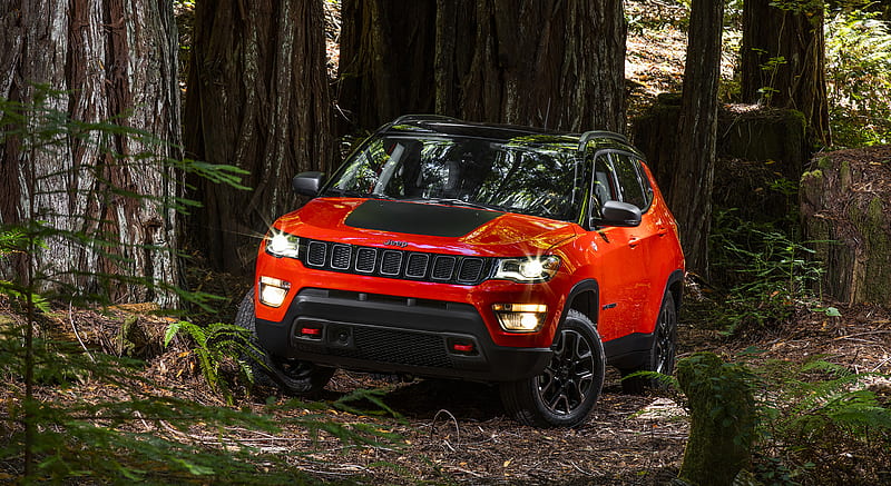 2017 Jeep Compass Trailhawk - Front , car, HD wallpaper