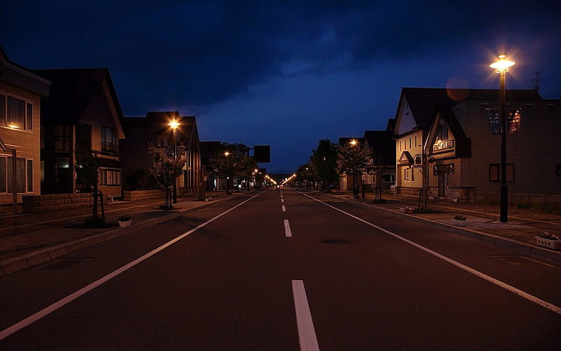 1080P Free Download Suburbs In The Night Japan Suburbs HD Wallpaper 