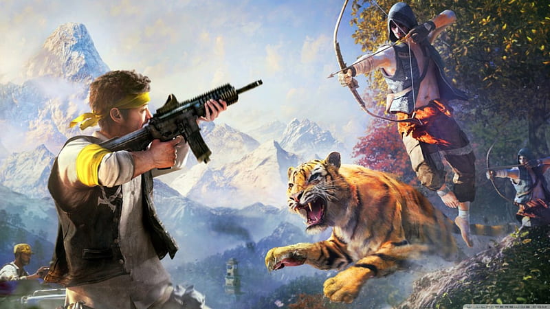 Far Cry 4 Wild, Far Cry 4, ubisoft, Far Cry, Gaming, Xbox, Cry, PS4, Animals, HD wallpaper