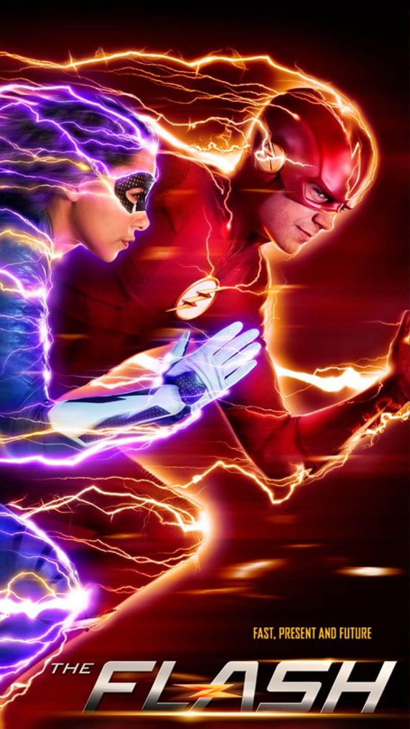 The Flash, barry allen, grant gustin, cw, series, HD phone wallpaper