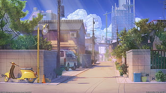 50+ Anime Street HD Wallpapers and Backgrounds