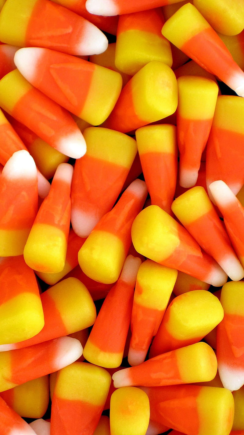 Candy, candy corn, halloween, HD phone wallpaper