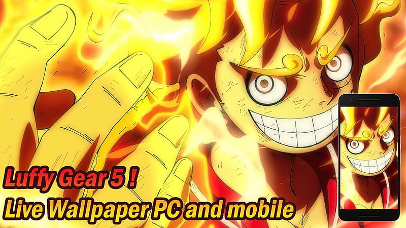 Luffy Gear 5 One Piece 4K Wallpaper PC 