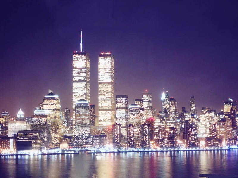 New York - Twin Towers, New York City, Manhattan, New York, History, USA, Cities, HD wallpaper