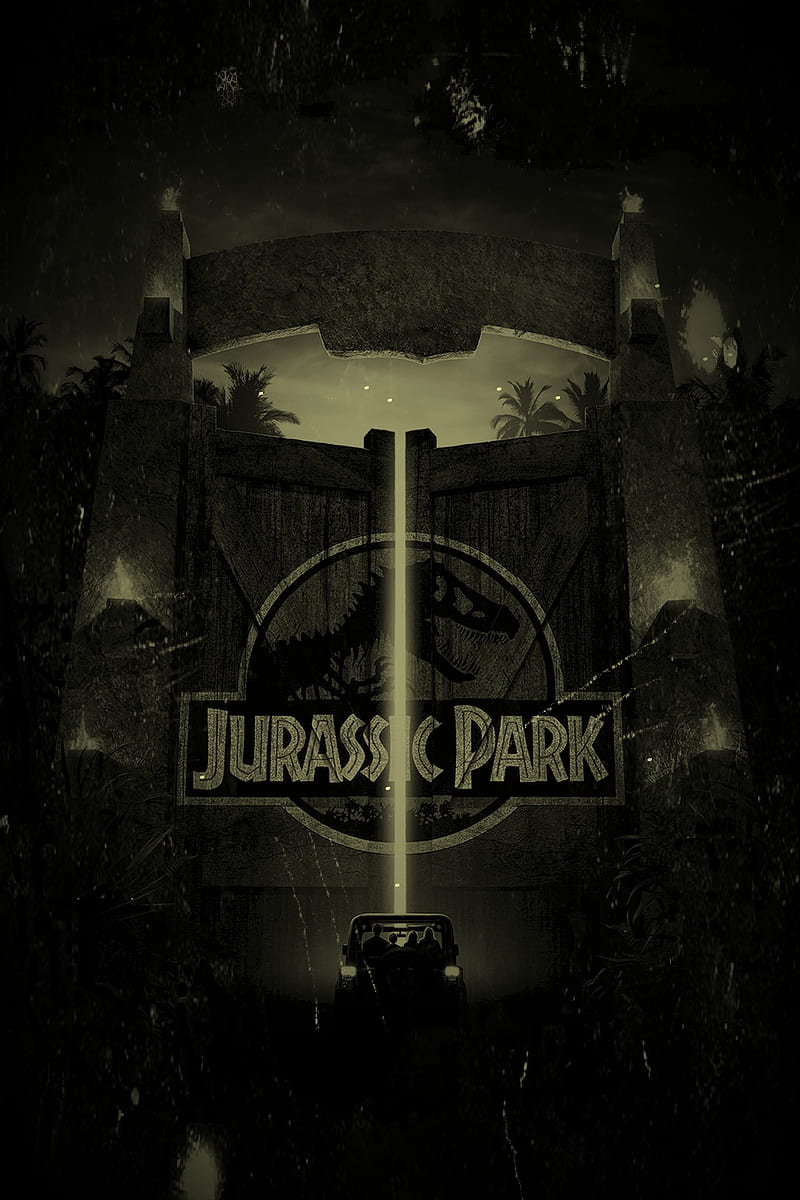Jurassic Park, dinausore, movie, HD phone wallpaper
