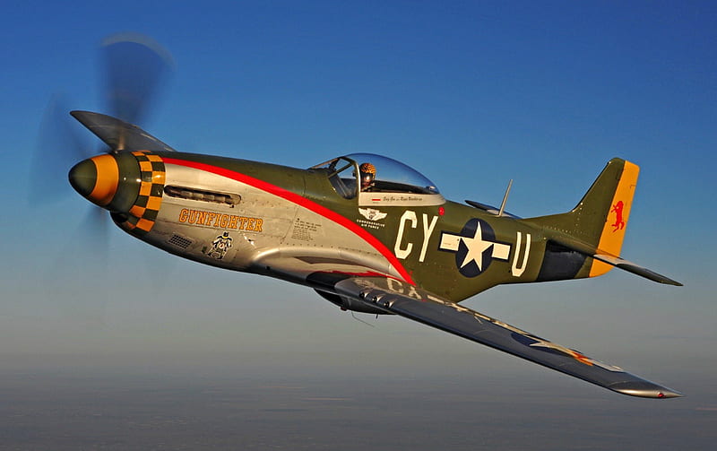 WWII P-51 Warplane, USA, Military, Airplane, WWII, HD wallpaper | Peakpx