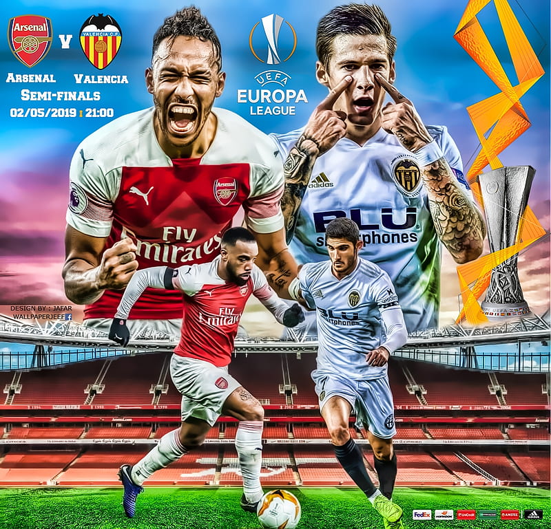 Arsenal vs Valencia, uefa europa league, soccer, sport, valencia cf, emirates, football, arsenal fc, HD wallpaper