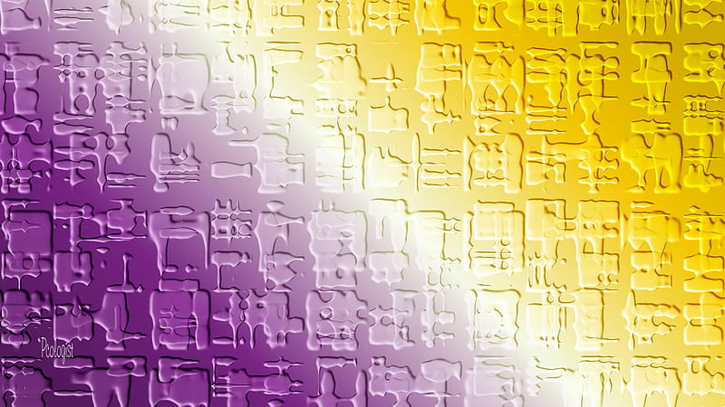 icon-friendly-hieroglyphic-old-purp-to-yellow-colours-enlarge-for-effect, hieroglyphic old, enlarge for effect, purples to yellows, icon friendly, HD wallpaper