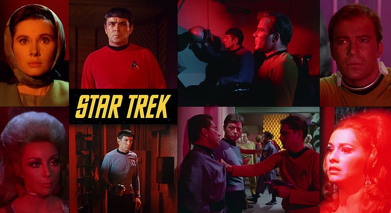 Star Trek Red, Classic Star Trek, Original Star Trek, TOS, Spock, Star Trek, Scotty, HD wallpaper