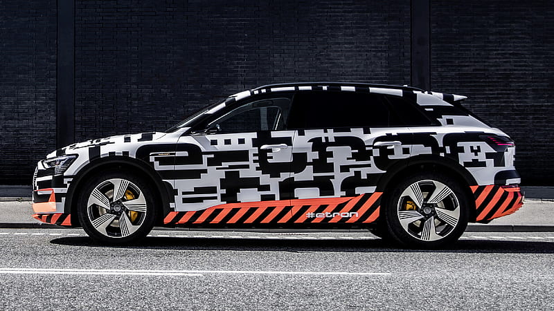 Audi, Audi E-Tron Prototype, Car, Crossover Car, Luxury Car, Mid-Size Car, SUV, Two-Toned Car, HD wallpaper