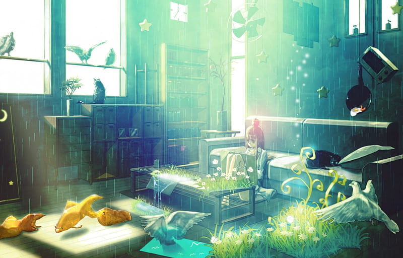 Beauty Wall, Beauty, Game, New, Anime, Landspace, Girl, Wall, HD ...