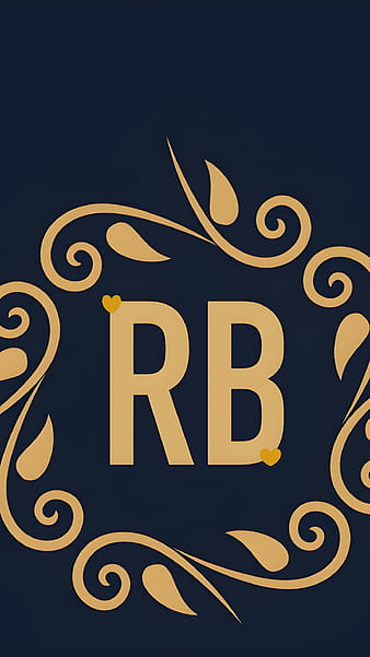 Unique and modern Rb logo design 4559848 Vector Art at Vecteezy