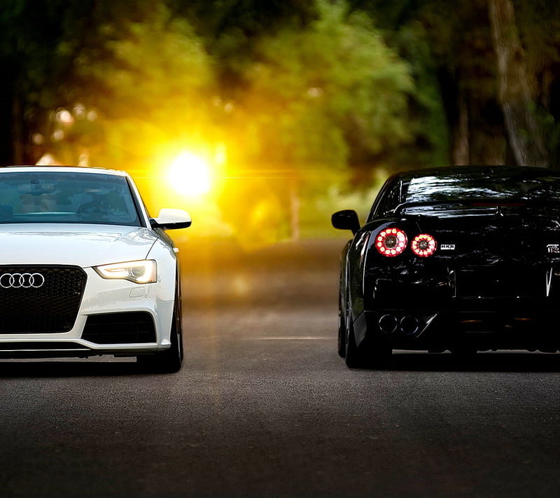 Audi versus nissan, auto, car, cool, fast, new, speed, vehicle, HD wallpaper  | Peakpx