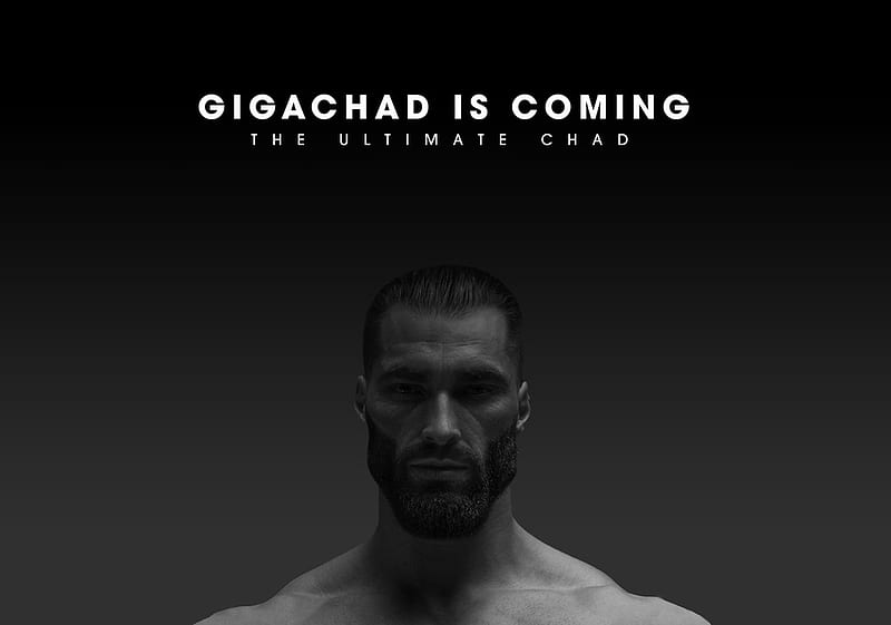 Gigachad PNG Isolated HD