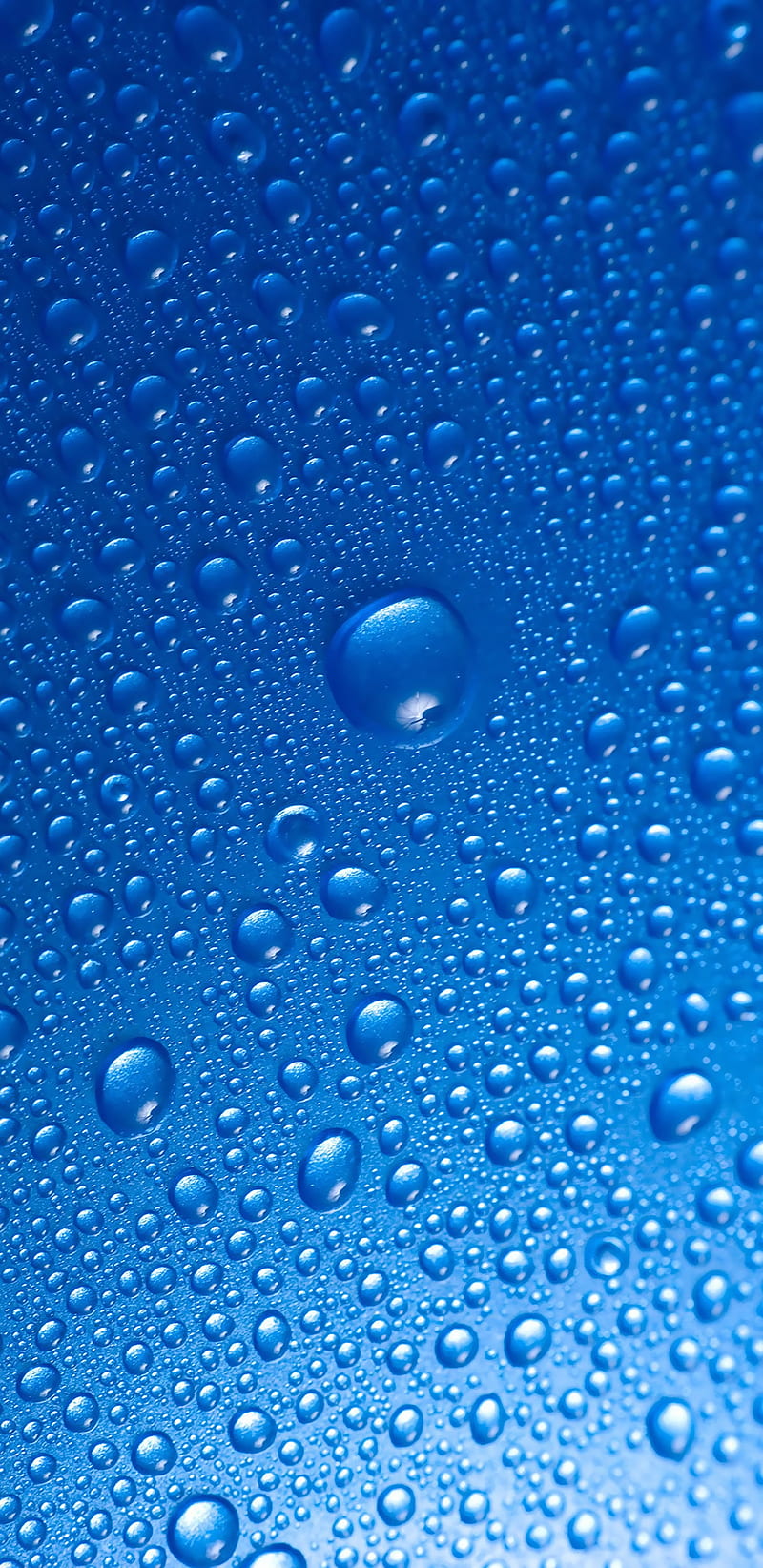 Blue Rain Drops, drop, nature, raindrops, raining, steamroom, texture, water, HD phone wallpaper