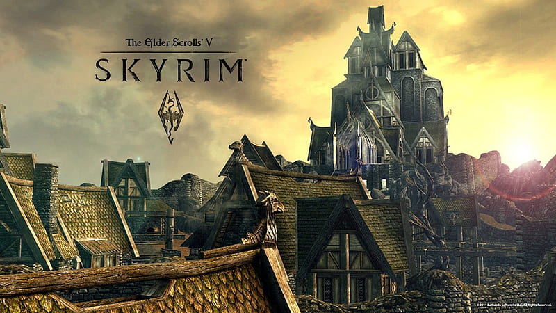 The Elder Scrolls V-Skyrim Game 12, HD wallpaper