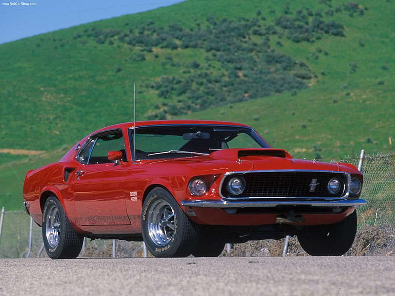 1969 Ford Mustang Boss 429, mustang, muscle, ford, car, classic, HD wallpaper
