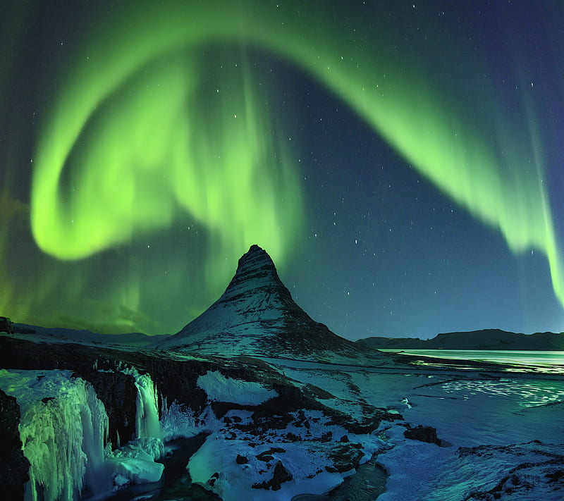 Aurora Light, dark, HD wallpaper | Peakpx