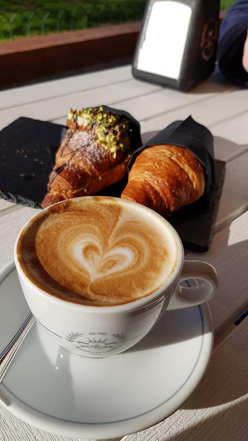 Cappuccino, coffee, good morning, HD phone wallpaper