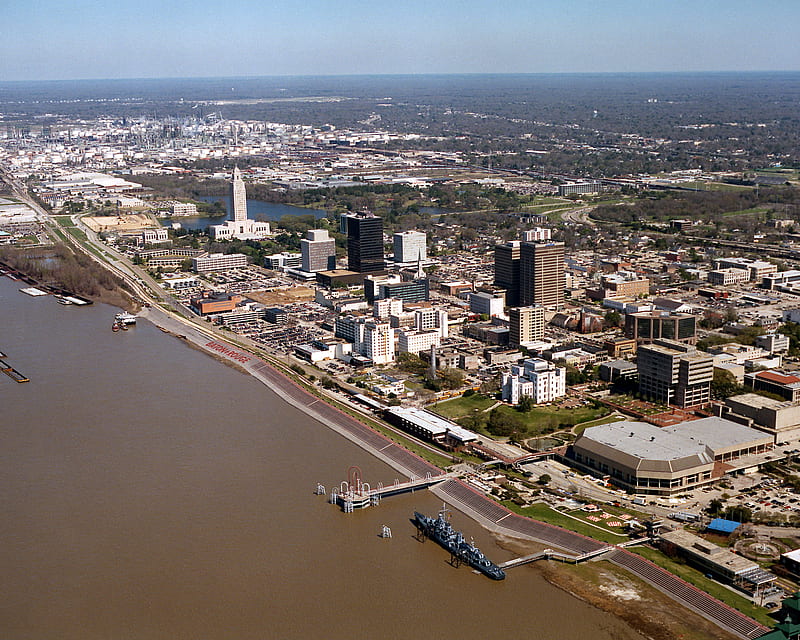 Baton Rouge, united states, cities, towns, HD wallpaper
