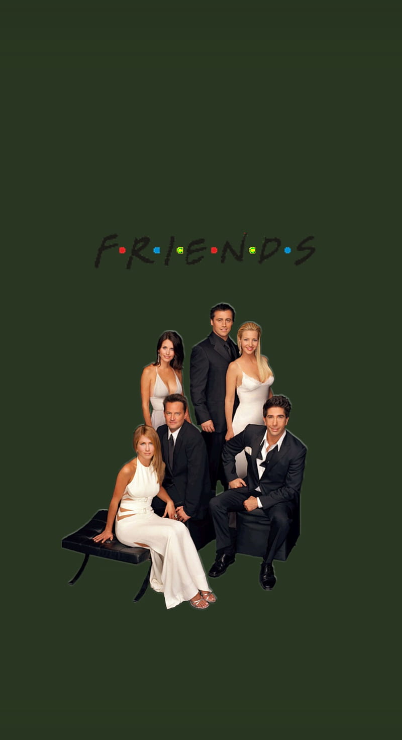 Friends tv show, the cast of friends, rachel, chandler, joey, ross, monica, phoebe, HD phone wallpaper