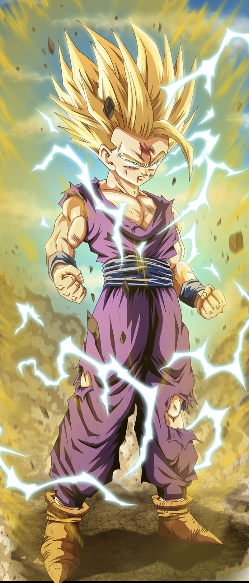 Gohan ssj. Dragon Ball. Dragon ball, Dragons HD phone wallpaper