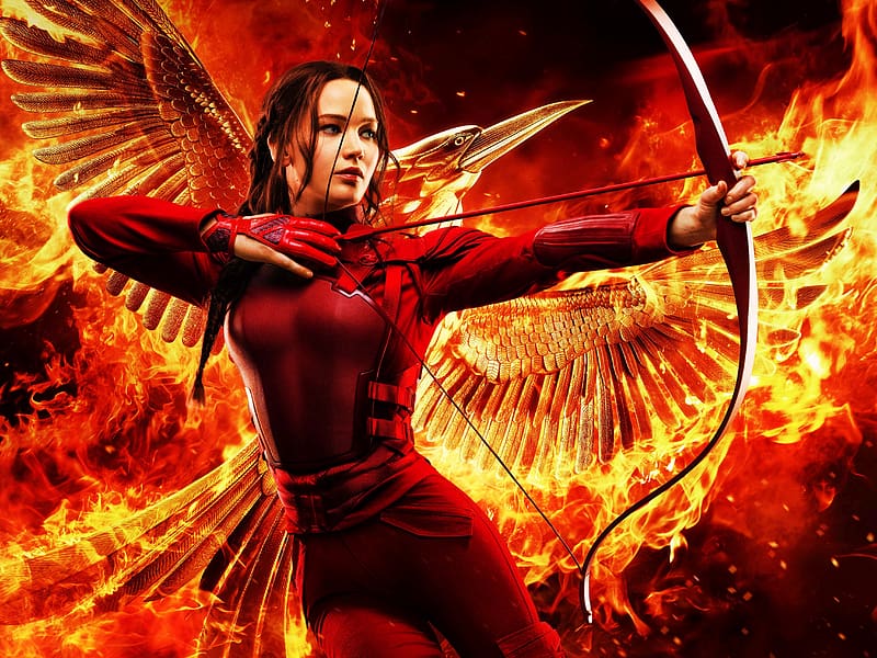 Movie, Jennifer Lawrence, The Hunger Games, The Hunger Games: Mockingjay Part 2, HD wallpaper