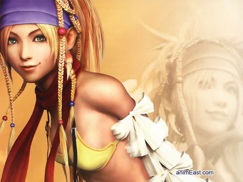 Rikku Games Final Fantasy 10 2 Cg Green Eyes Video Games Final Fantasy X Hd Wallpaper