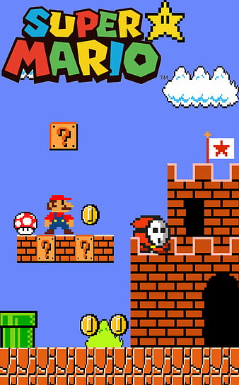 Super Mario Bros Movie 2023 iPhone Wallpaper