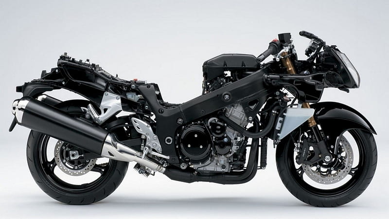 motorbike, art, assembled, motorbikes, motorcycles, choppers, bikes, HD wallpaper