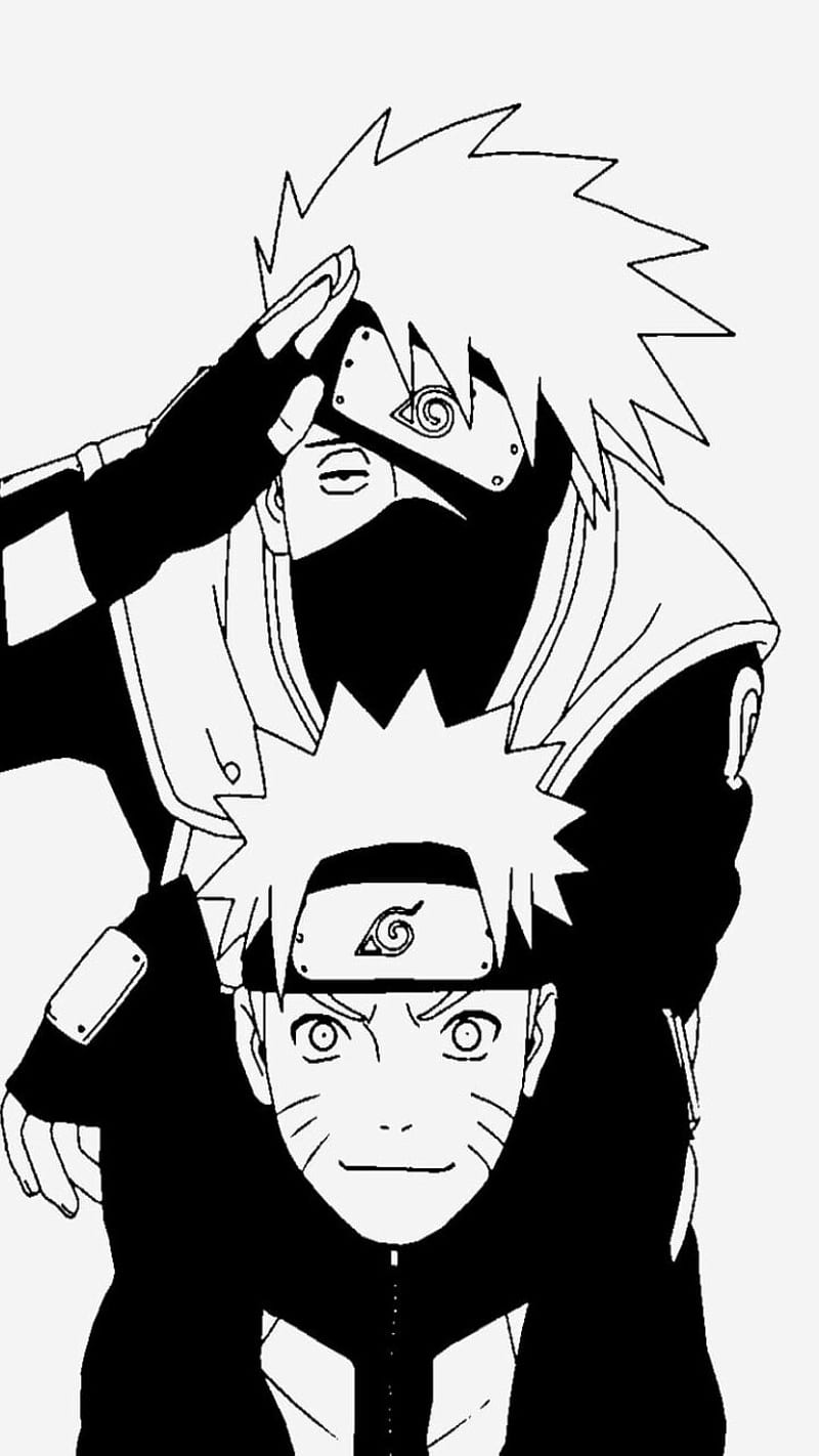 Discover more than 86 black and white naruto wallpaper latest - in