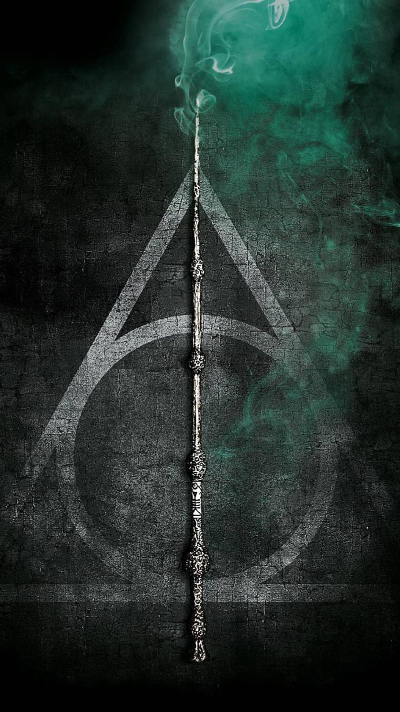 The Deathly Hallows, harry, potter, wand, wizard, witch, witchcraft, tv, movie, HD phone wallpaper