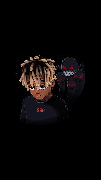 Just A Creative Name on X: Juice WRLD wallpaper I made based off 999clubs  new “Moon” hoodie design! If you like this edit please consider leaving a  like or following! #juicewrld #legendsneverdie #