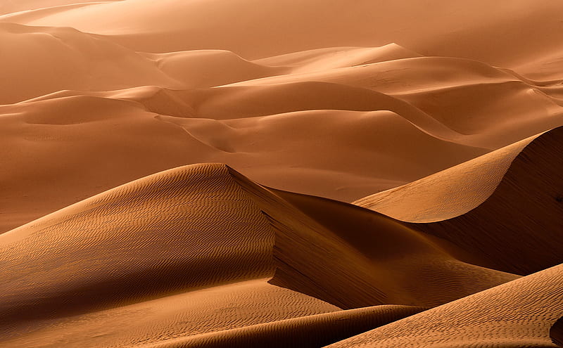 Desert Dune Landscape, desert, dune, landscape, nature, HD wallpaper