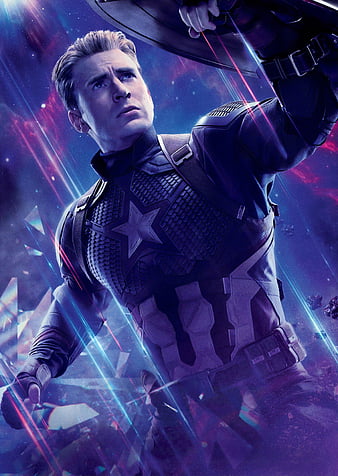 Captain America in Avengers Endgame, HD phone wallpaper