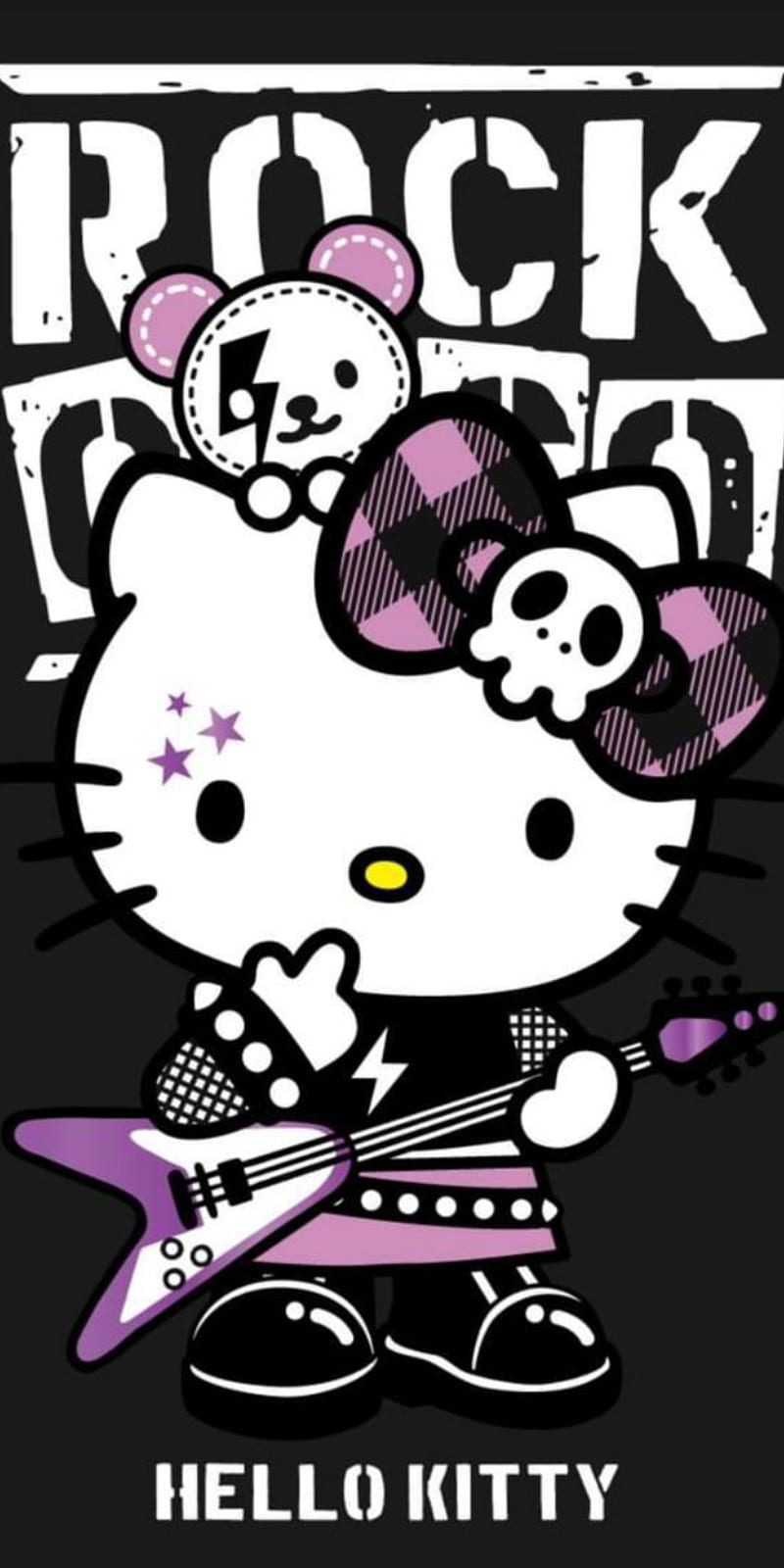 Top 89+ black android hello kitty wallpaper - in.coedo.com.vn