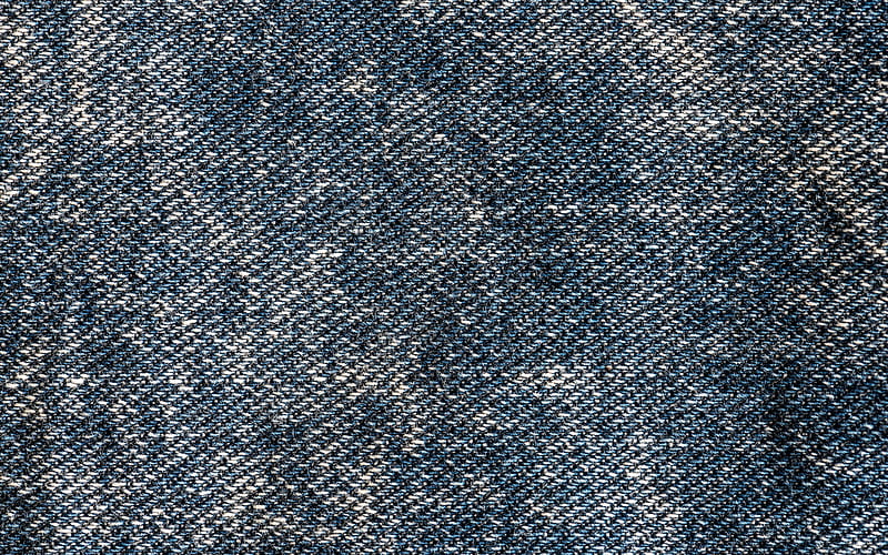 blue denim fabric, close-up, blue denim background, blue denim texture, jeans background, jeans textures, fabric backgrounds, blue jeans texture, jeans, blue fabric, HD wallpaper