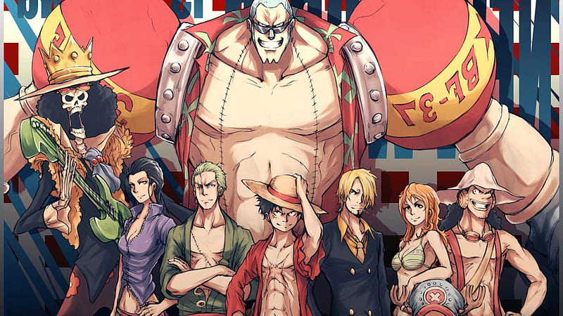 Franky Tony Tony Chopper Usopp Roronoa Zoro Sanji Nami Nico Robin Brook Monkey One Piece, HD wallpaper