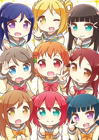 Love Live Sunshine Anime Aqours Girls Love Live Hd Phone Wallpaper Peakpx