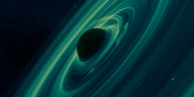 Sci Fi, Black Hole, Space , Stars, HD wallpaper