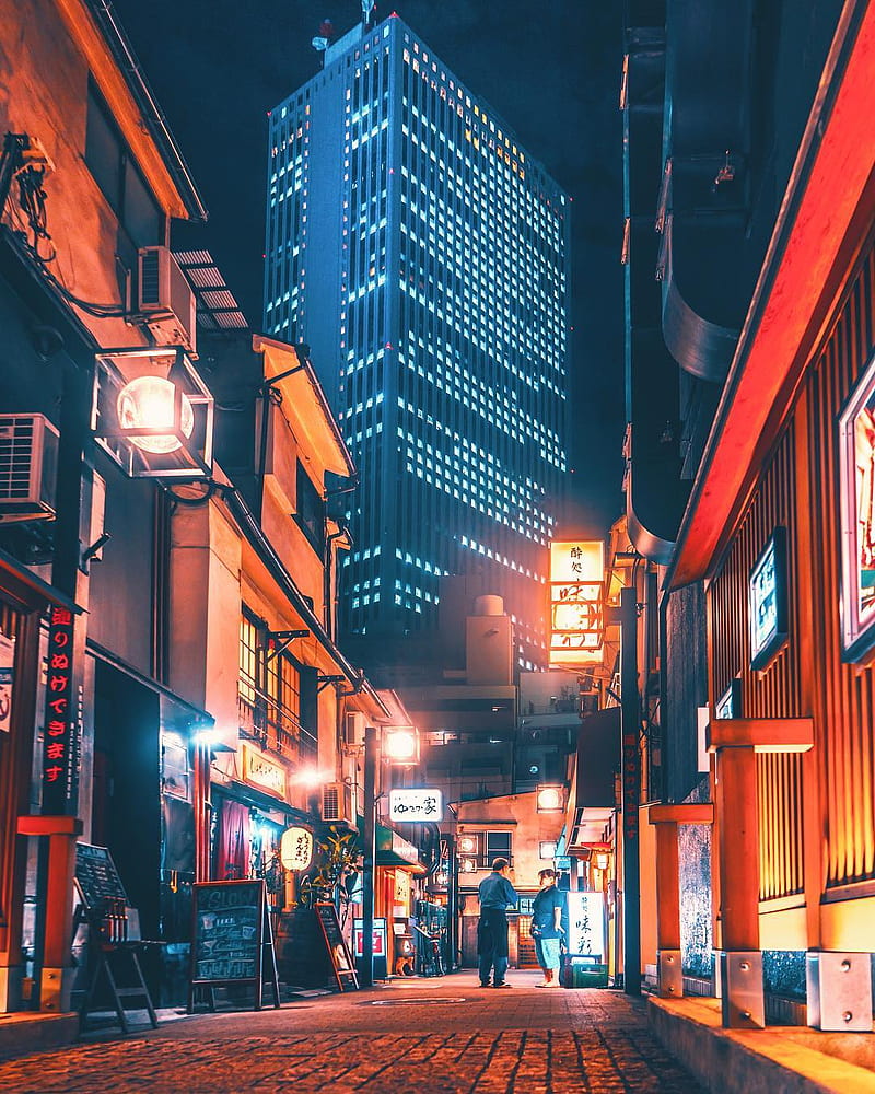 Tokyo at Night, 929, asia, city, cool, lights, graphy, streets, travel, HD phone wallpaper