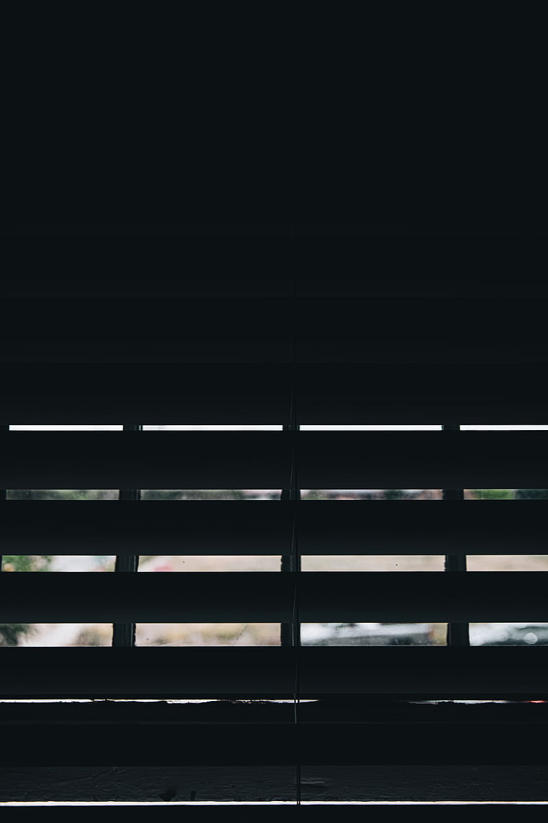 blinds, window, stripes, light, dark, HD phone wallpaper
