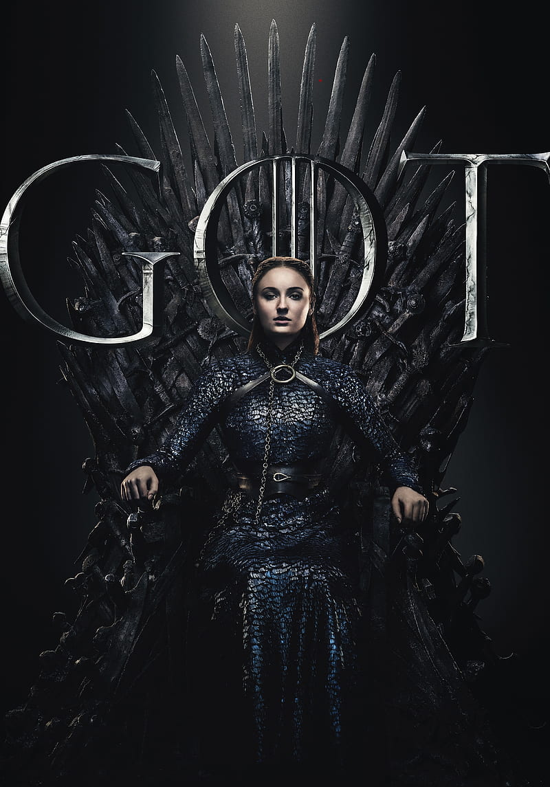 game of thrones season 8, sansa stark, tv series, Games, HD phone wallpaper