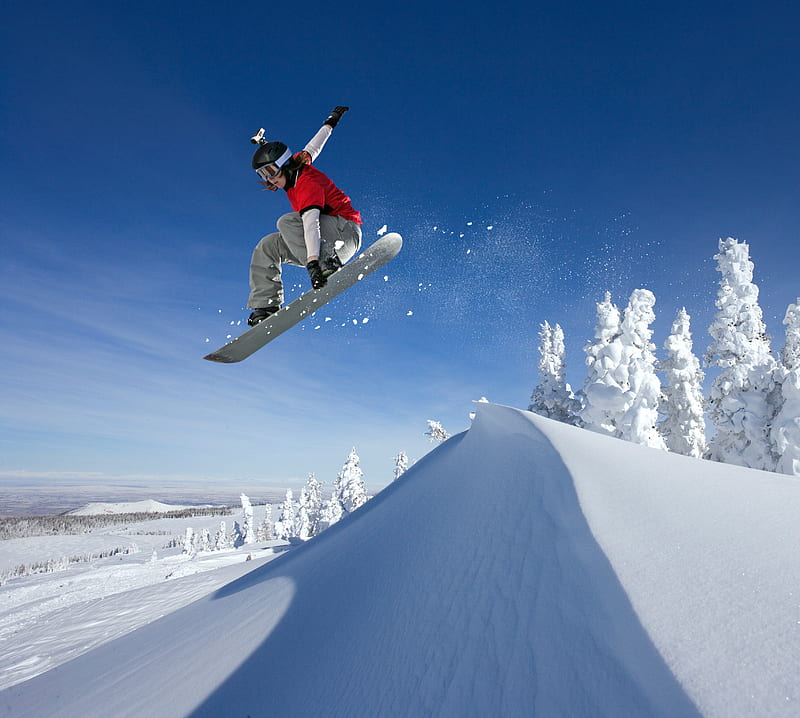 Snowboard, snow, sport, winter, HD wallpaper