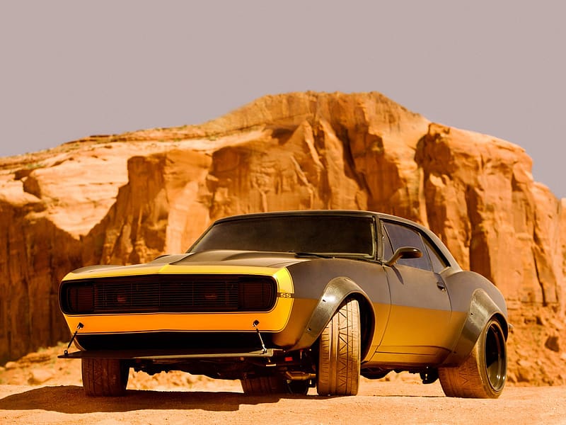 Chevrolet Camaro Ss, Movie, Hot Rod, Bumblebee (Transformers), Transformers: Age Of Extinction, HD wallpaper