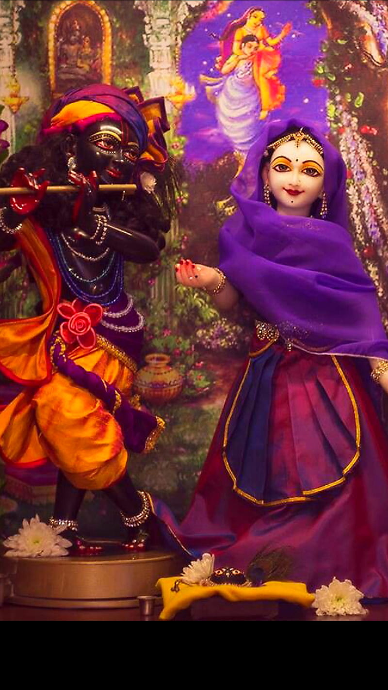 Radha krishna, HD phone wallpaper