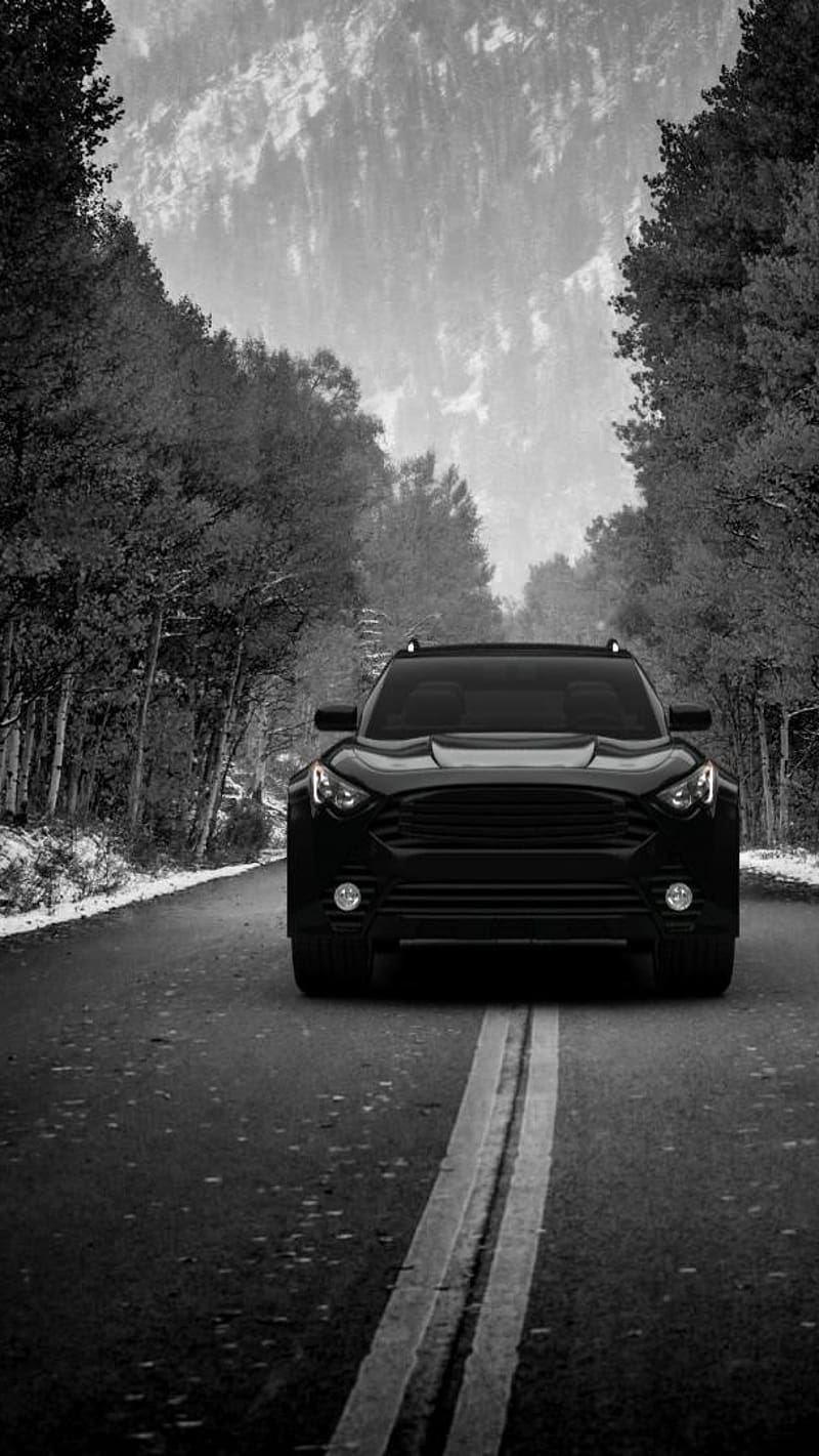 Black Dp, black car, HD phone wallpaper | Peakpx